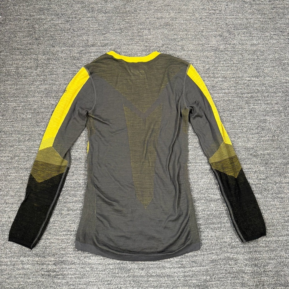 Smartwool Intraknit 200 Shirt Mens Small Wool Long Sleeve Base Layer Top Hike - Picture 3 of 13